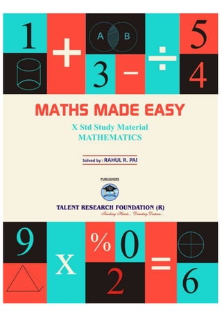 Maths Made Easy Maths Made Easy