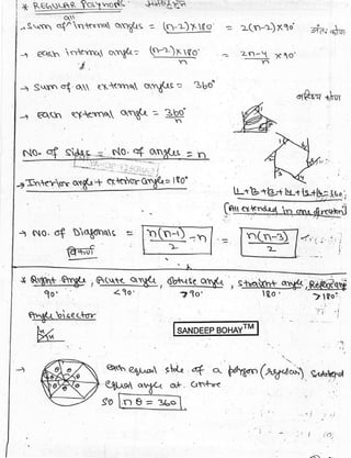 Maths notes For SSC By CGS Coaching | PDF