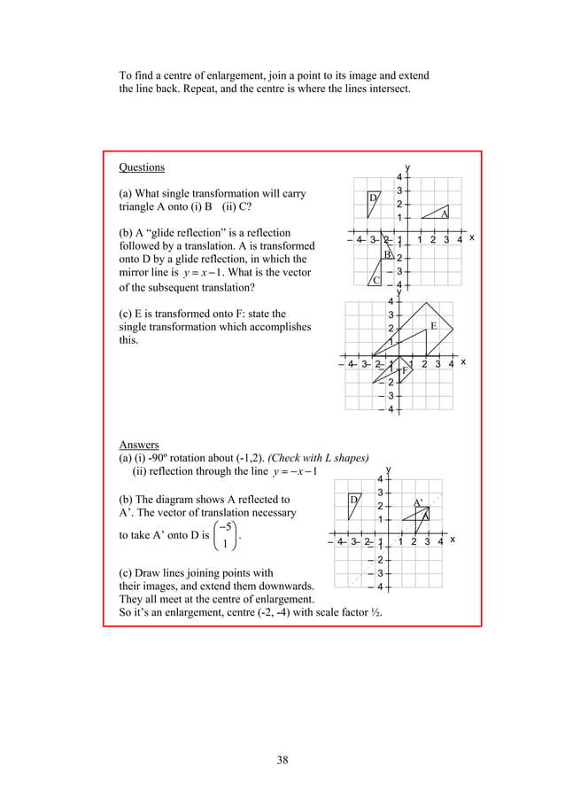 Maths Revision Notes - IGCSE | PDF