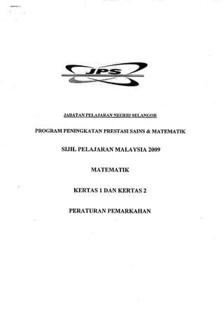 Percubaan Spm Negeri Selangor