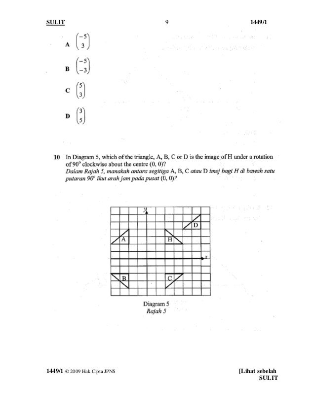 Percubaan spm negeri selangor