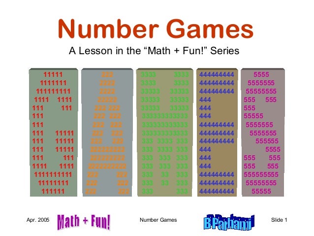 math powerpoint presentation