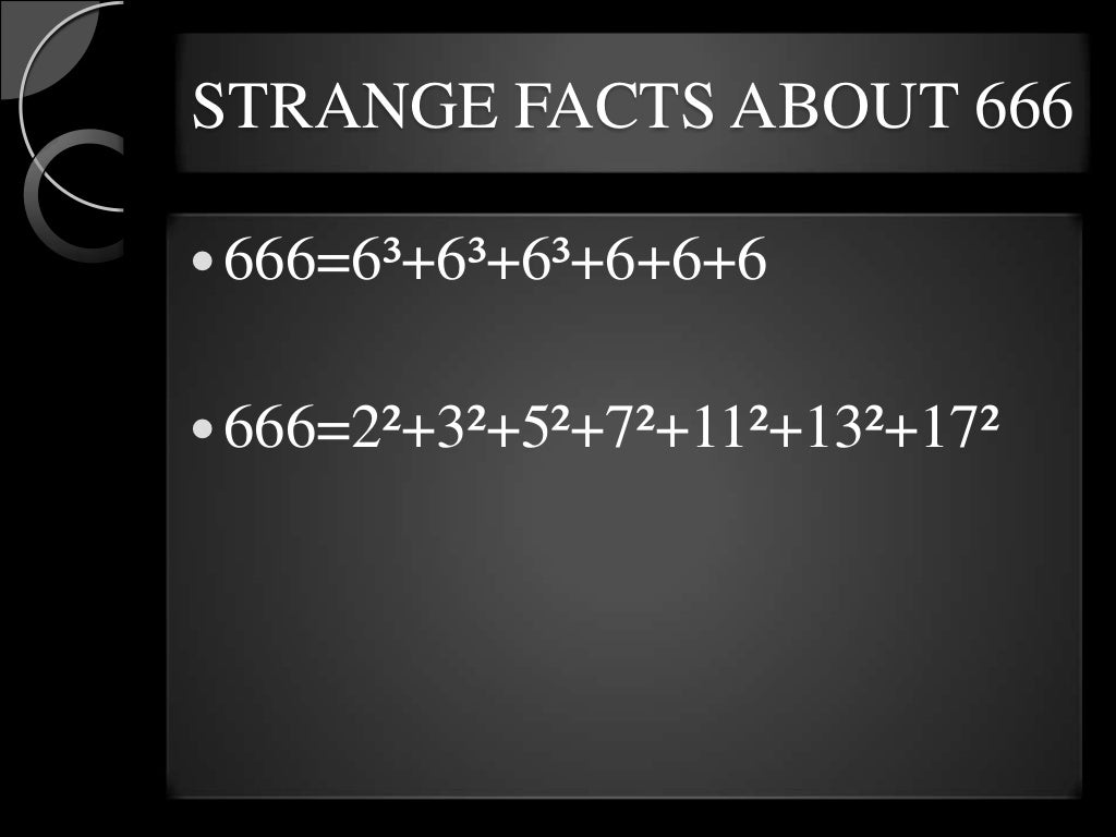 Interesting Facts About Maths