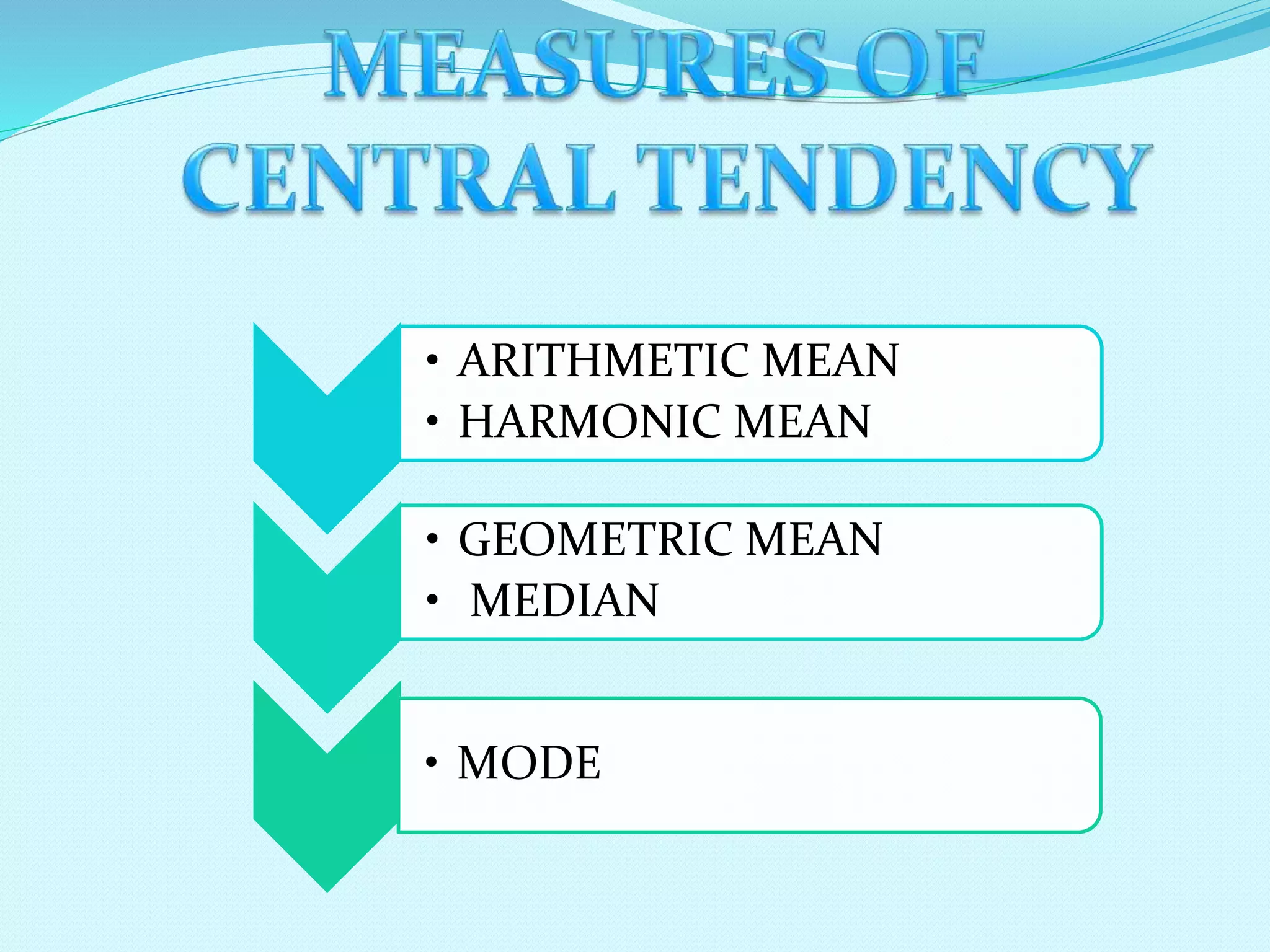 MEASURES OF CENTRAL TENDENCY AND MEASURES OF DISPERSION | PPTX
