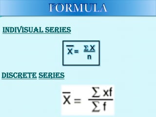 INDIVISUAL SERIES

DISCRETE SERIES

 