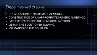 Numerical Methods | PPTX