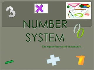 The mysterious world of numbers…
22
 