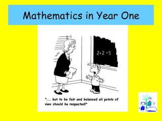 Mathematics in Year One 
