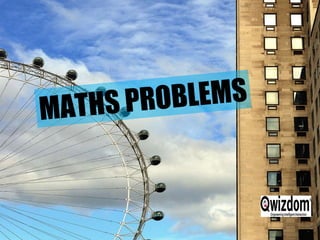 MATHS PROBLEMS 