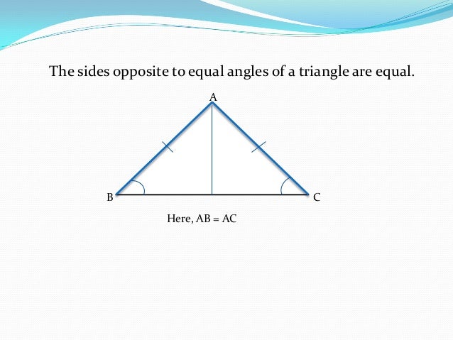 Ppt On Triangles Class 9