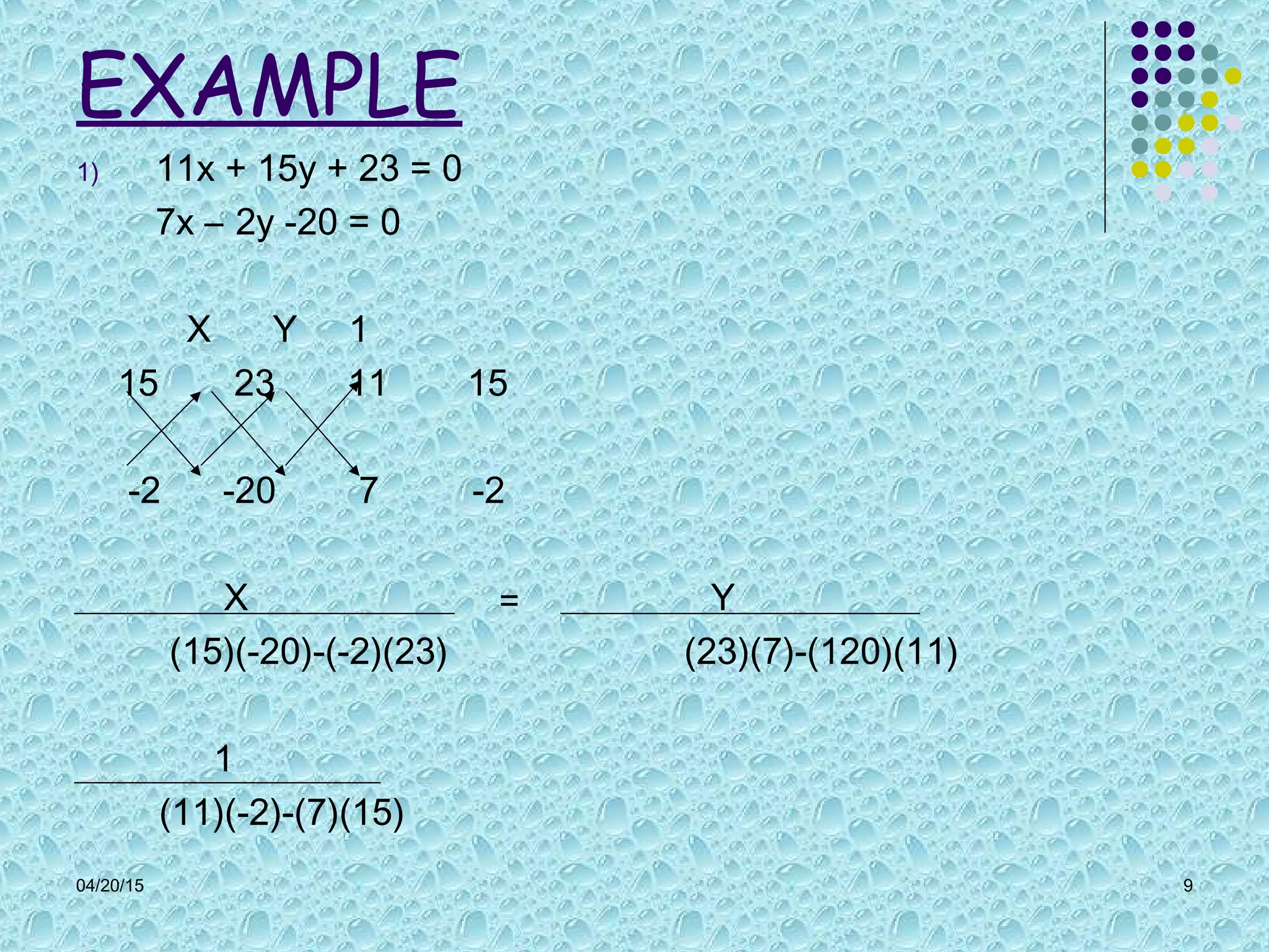 PAIR OF LINEAR EQUATION IN TWO VARIABLE | PPT | Physics | Science