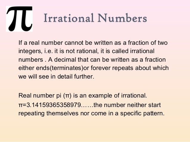 number system school ppt ninth class