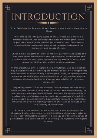 Maths project on permutations and combinations class 11