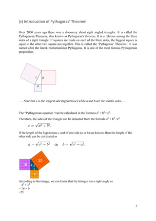 Maths project final draft | DOCX
