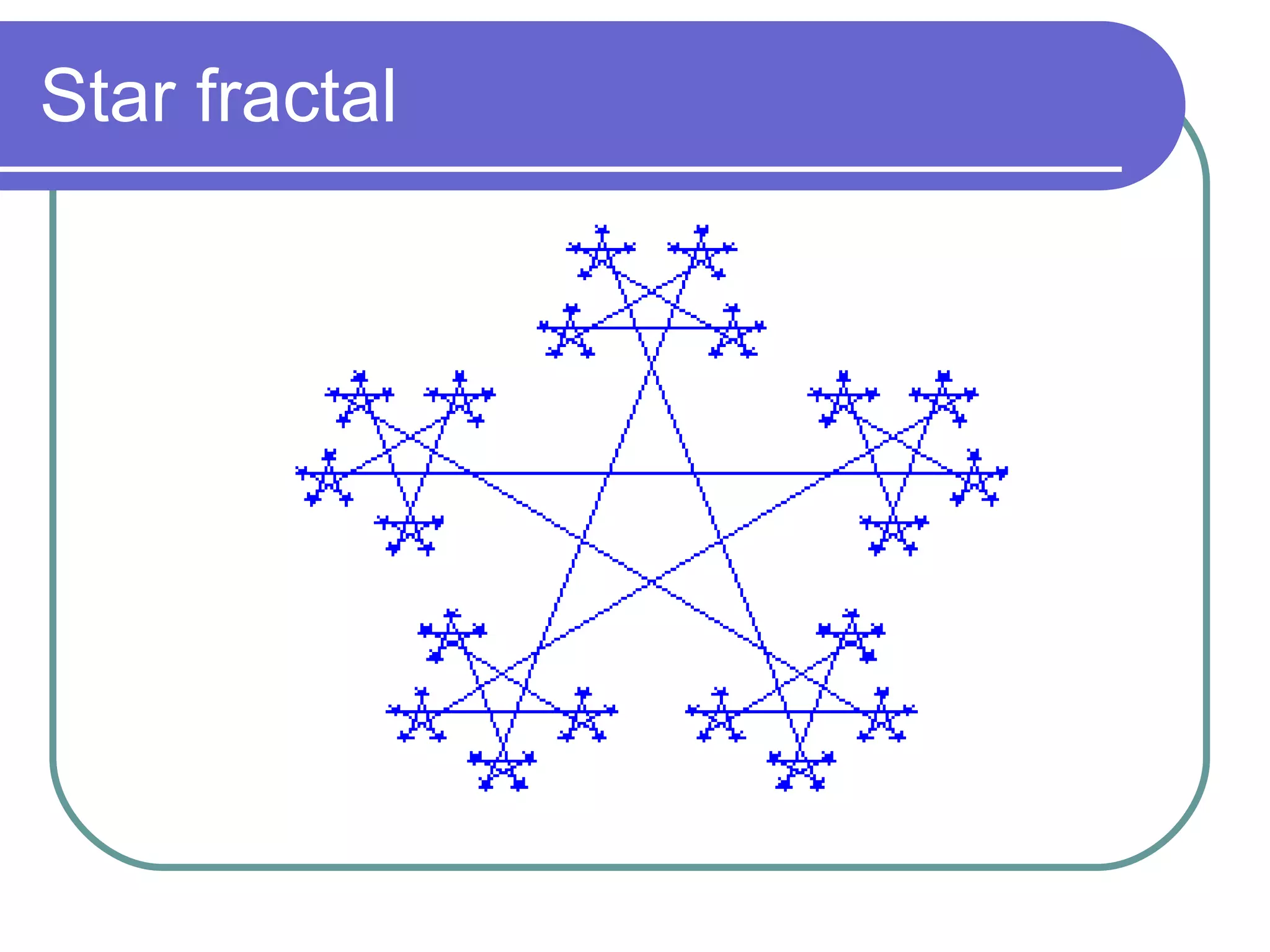 Star fractal 