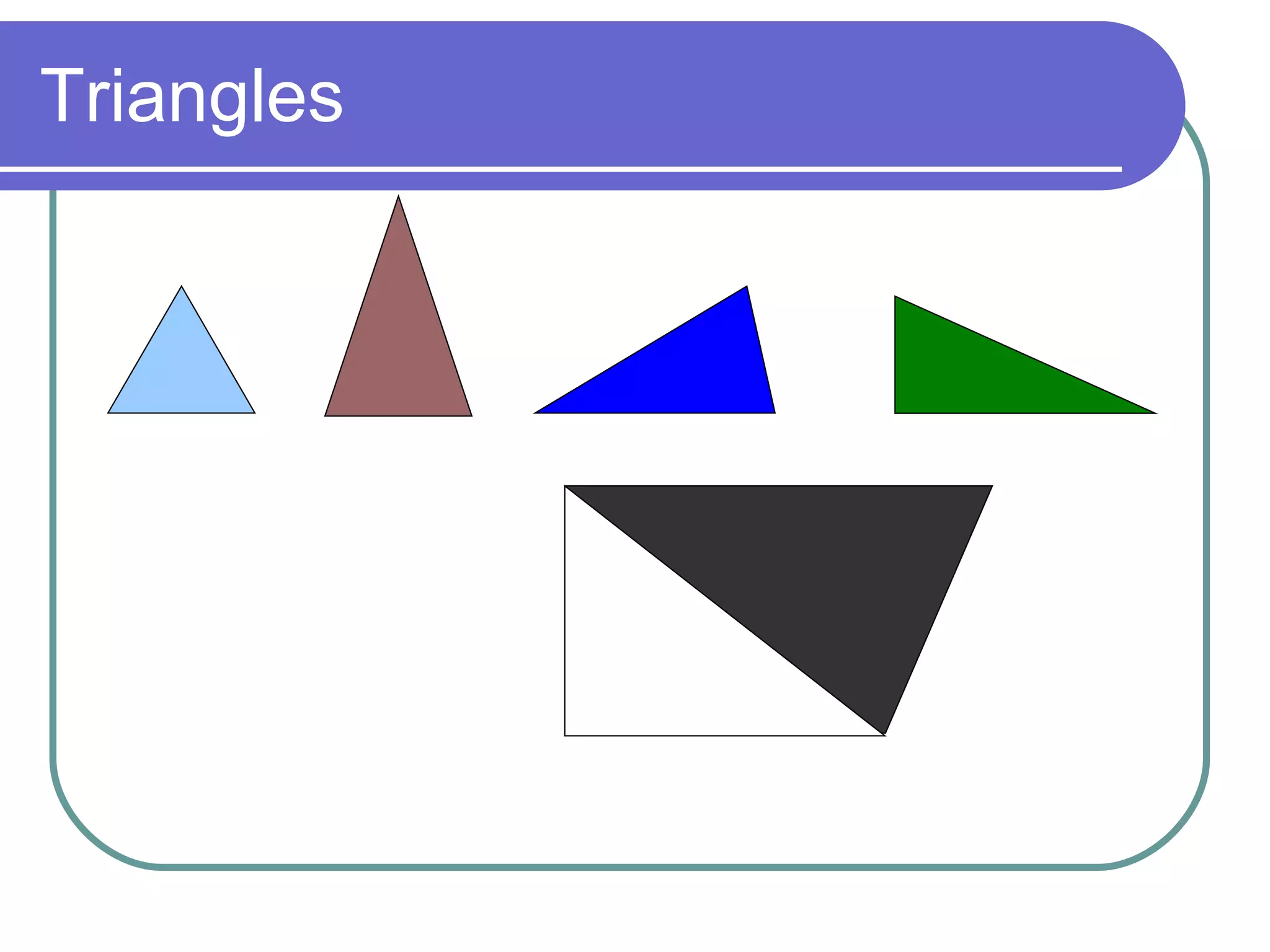 Triangles 