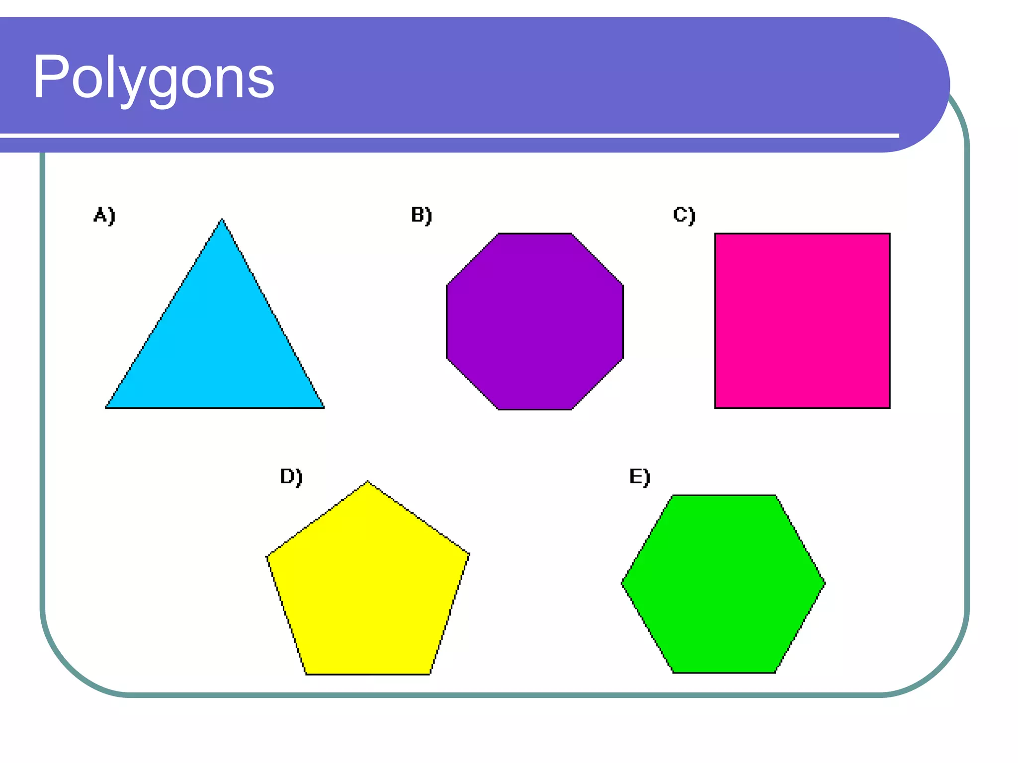 Polygons 