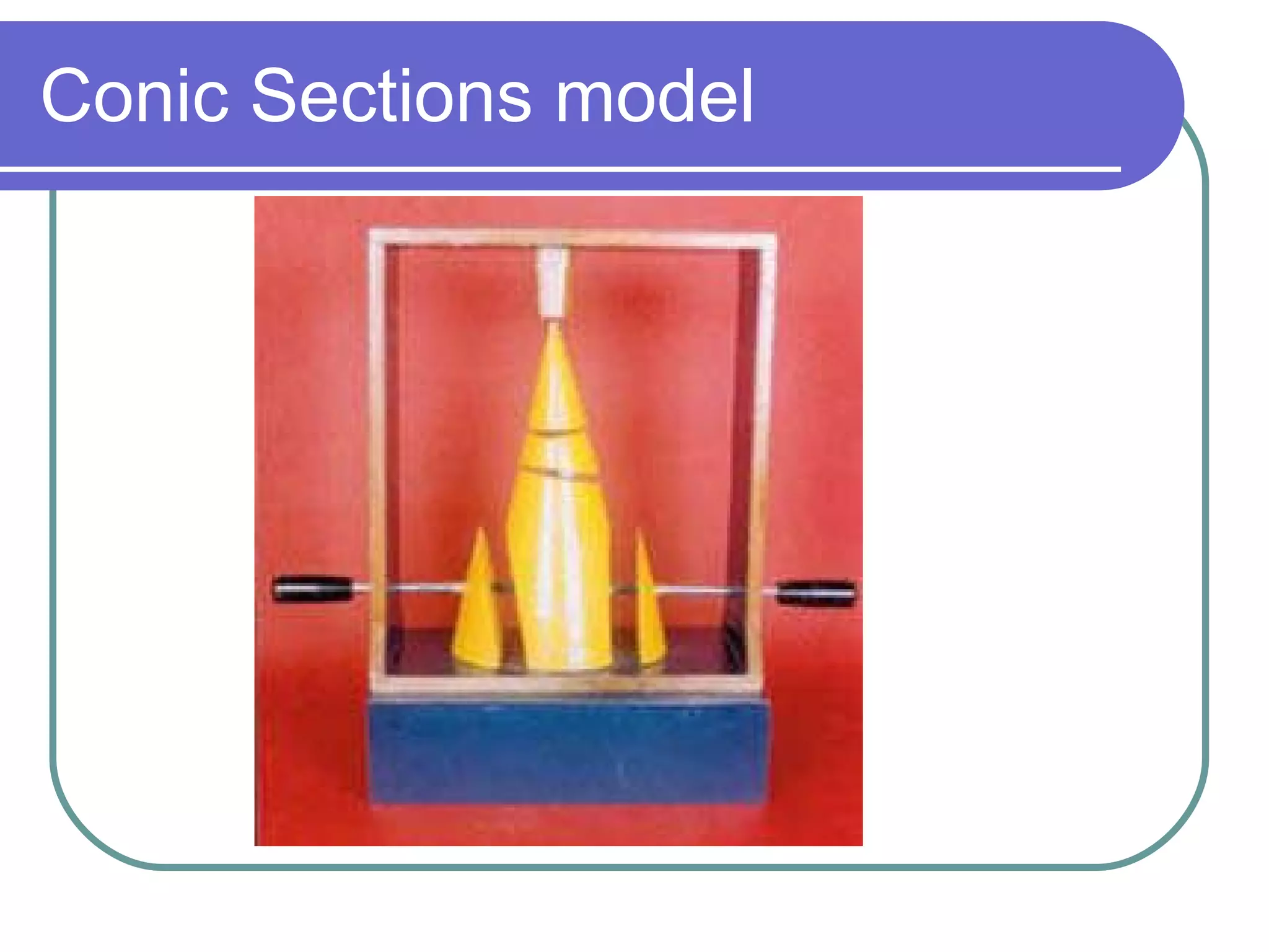 Conic Sections model 