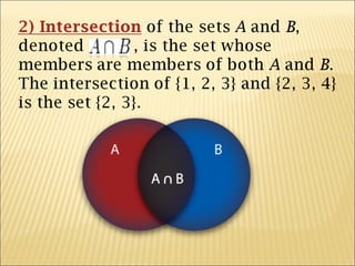 Set Using Example Math Class 11 Maths Project 11 class(SETS) | PPT
