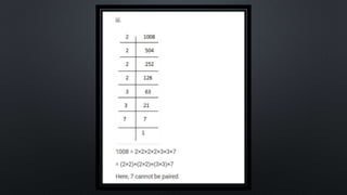 SQUARES AND SQUARE ROOT Class 8 chapter 6 exercise  6.3