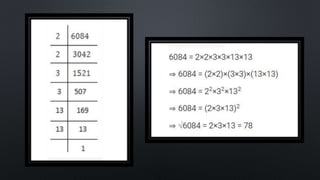 SQUARES AND SQUARE ROOT Class 8 chapter 6 exercise  6.3