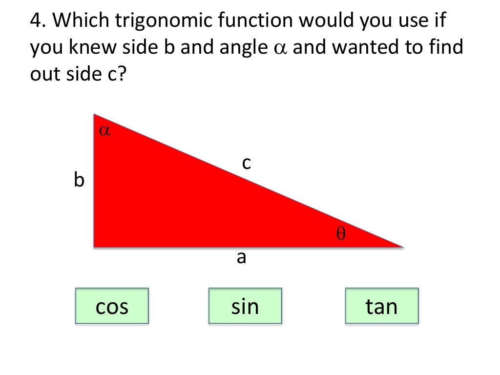 Maths quiz trigonometry