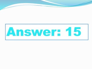 Maths quiz grade 6 final round 