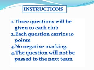 Maths quiz grade 6 final round 