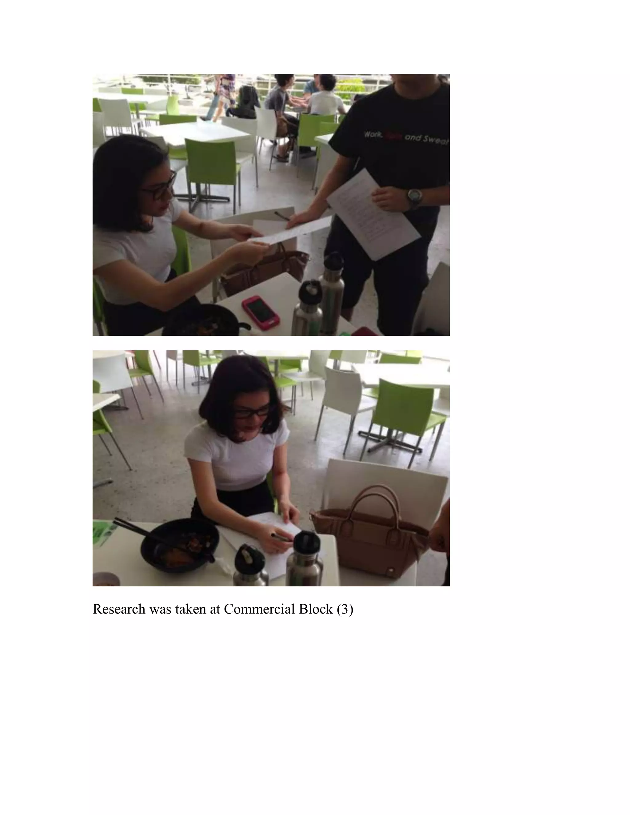 Research was taken at Commercial Block (3)

 