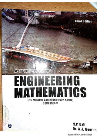 Engineering mathematics IV, sem 5, mg university Kerala, b.tech ...