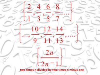 two times n divided by two times n minusone