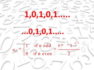 1,0,1,0,1........0,1,0,1.....