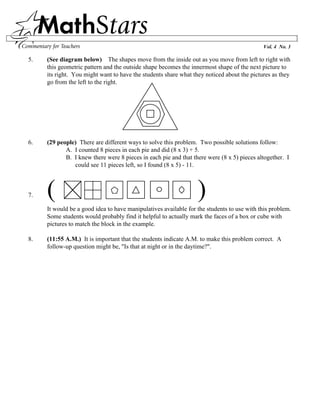 Math stars grade 4 | PDF