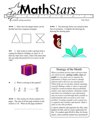 Math stars grade 4 | PDF