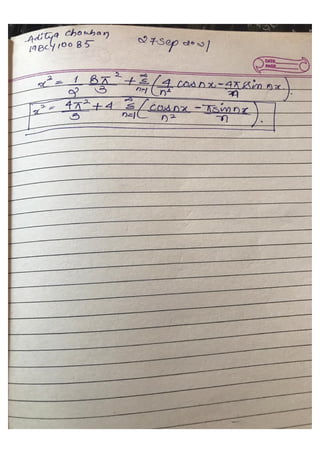 Maths tutorial 2 | PDF
