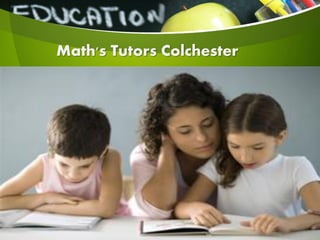 Math's Tutors Colchester
 