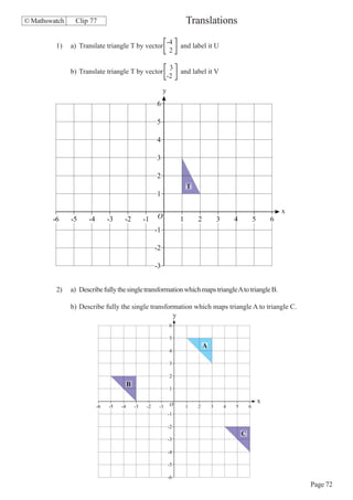 Maths Higher worksheets | PDF