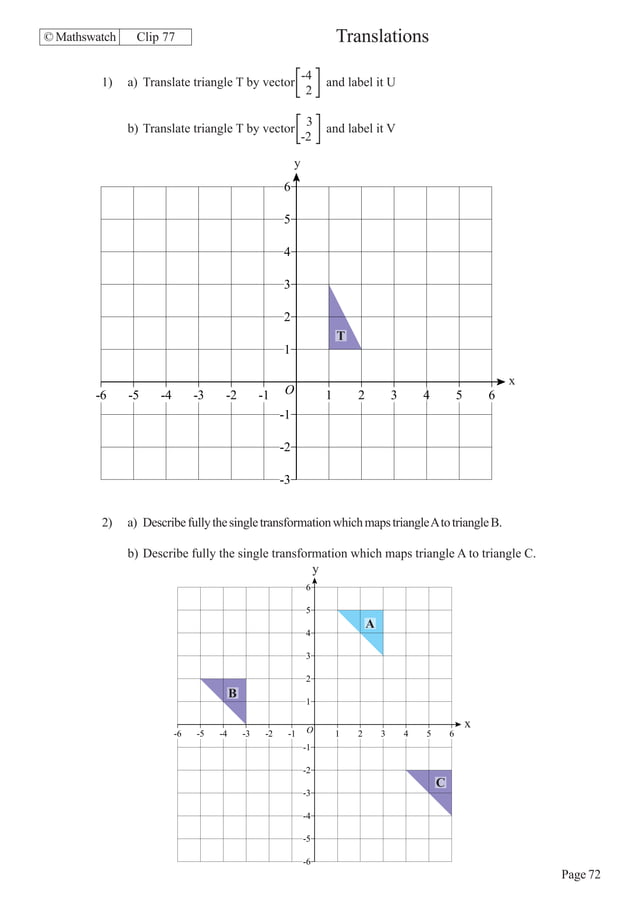 Maths Higher worksheets | PDF