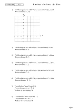 Maths Higher worksheets | PDF