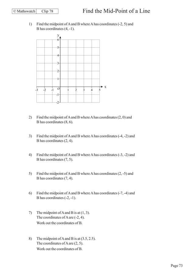 Maths Higher worksheets | PDF