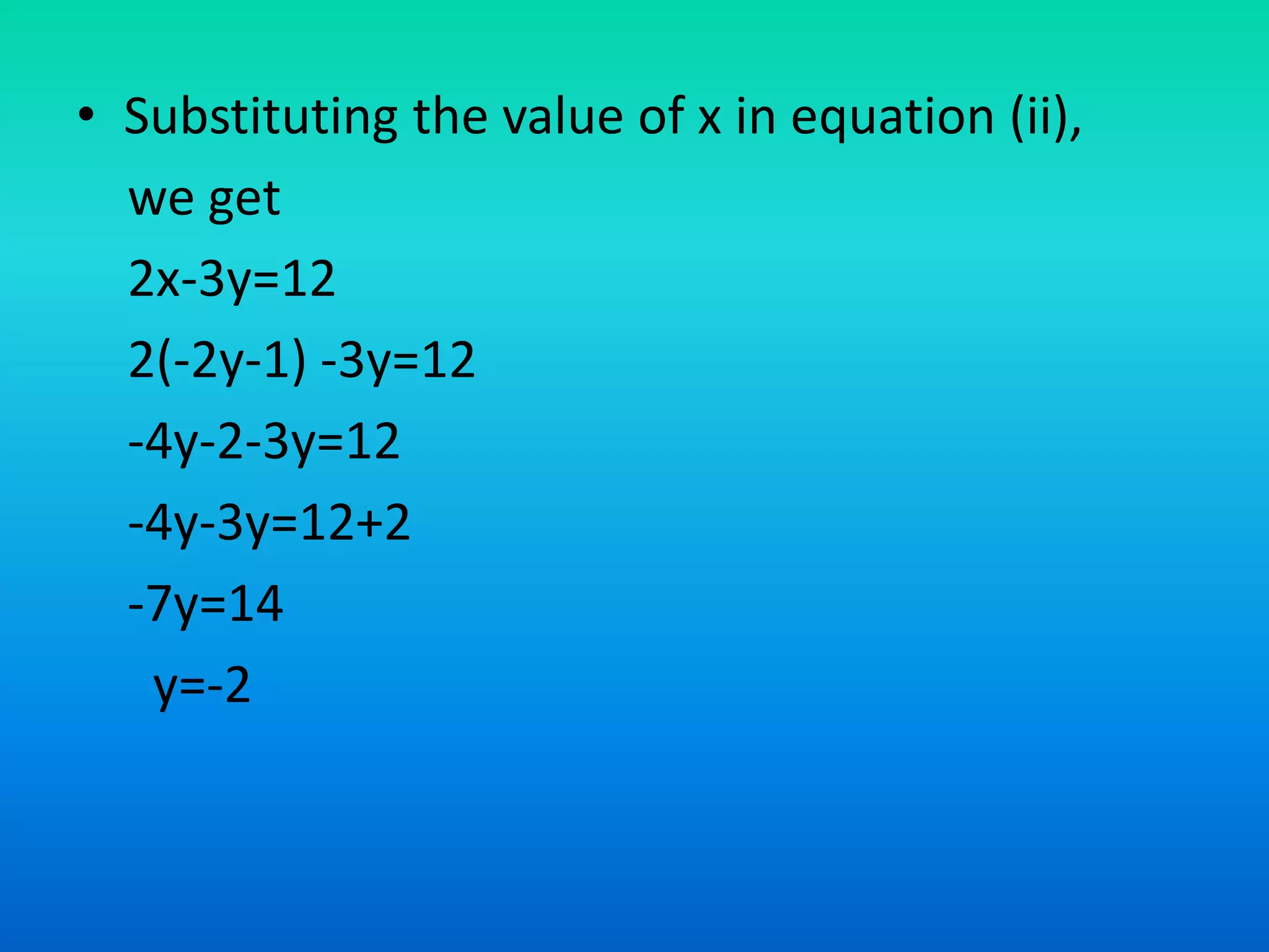 Linear equations in Two Variable | PPTX