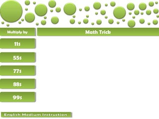 Math Trick Ppt