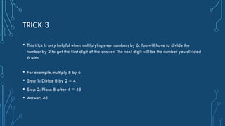Math tricks ppt (3)