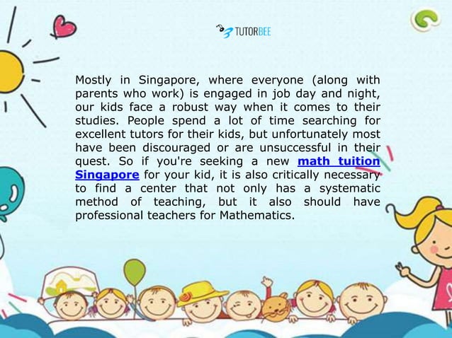 Math Tuition Singapore | PPT