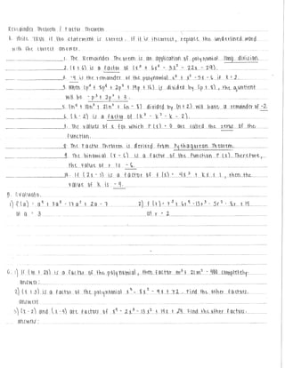Math Worksheets | PDF