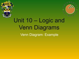Venn diagram logic examples