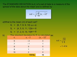 Math unit18 measure of variation | PPT