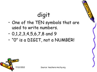 Mathvocabulary | PPT