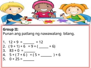 Comprehensive Guide to Properties of Addition for Grade 2 Students | PPTX