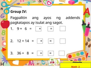 Comprehensive Guide to Properties of Addition for Grade 2 Students | PPTX